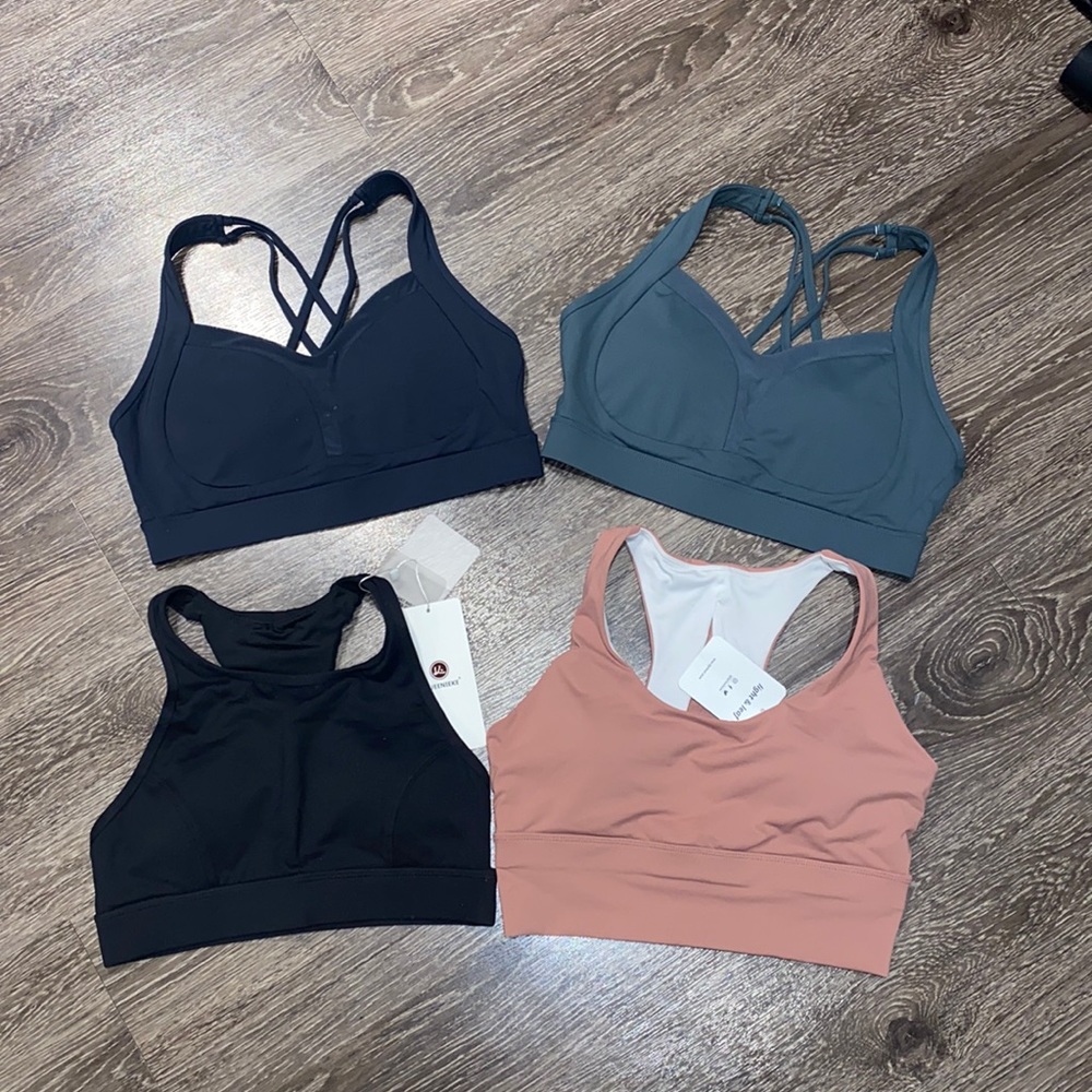 4 pc sports bra bundle